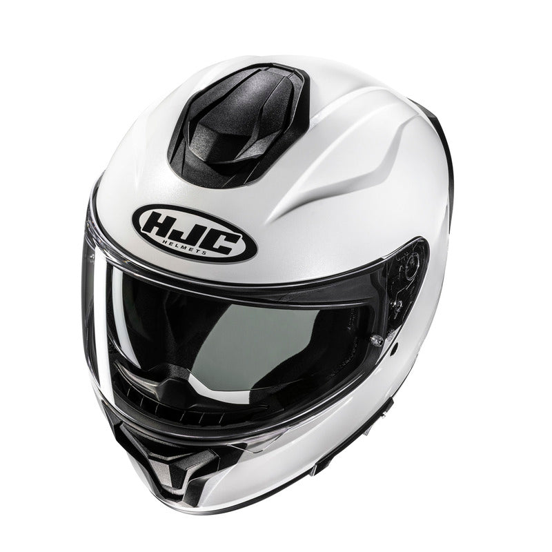 KASK MOTOCYKLOWY HJC C71 SOLID PEARL WHITE