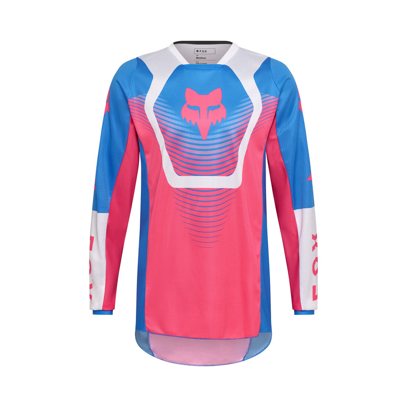 BLUZA MOTOCYKLOWA FOX 180 COLLECT BLUE PINK