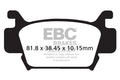 EBC Brakes Klocki hamulcowe EBC FA410TT (kpl. na 1 tarcze)