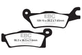EBC Brakes Klocki hamulcowe EBC FA618TT (kpl. na 1 tarcze)
