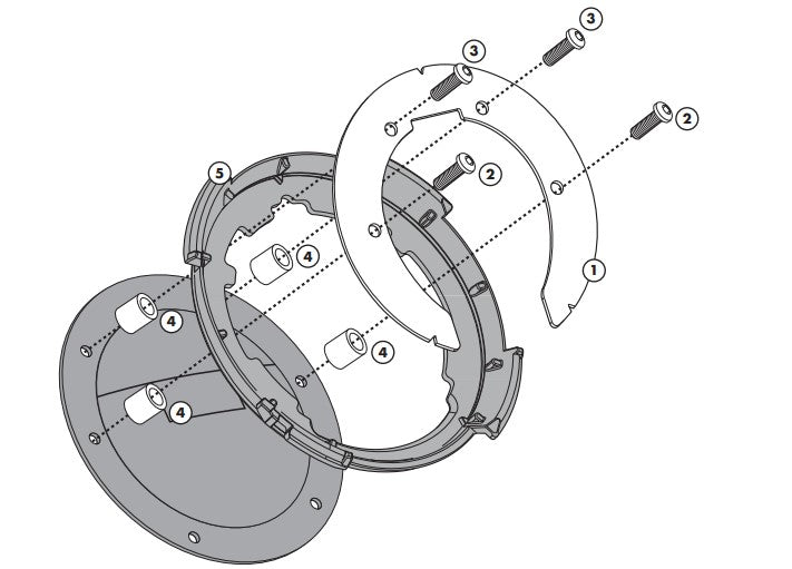 KAPPA MOCOWANIE TANKLOCK SUZUKI DL 650/DL 1000 V-STROM 04-11 – zdjęcie 2