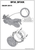 GIVI MOCOWANIE TANKLOCK HONDA CB 650F / CBR 1000RR (17)