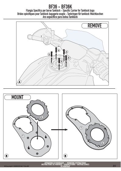 KAPPA MOCOWANIE TANKLOCK YAMAHA MT-07 (18) – zdjęcie 4
