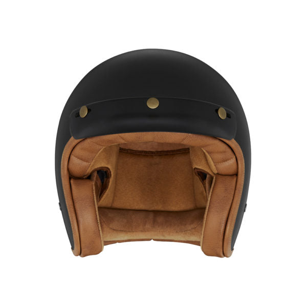 NOX KASK OTWARTY JET N243 SOLID KOLOR CZARNY MAT – zdjęcie 2