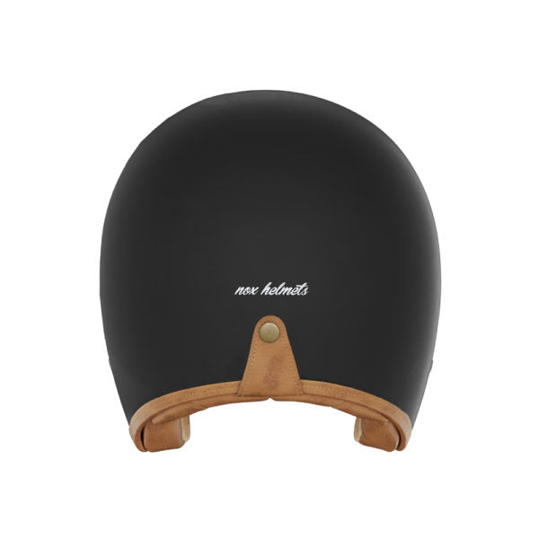 NOX KASK OTWARTY JET N243 SOLID KOLOR CZARNY MAT – zdjęcie 3