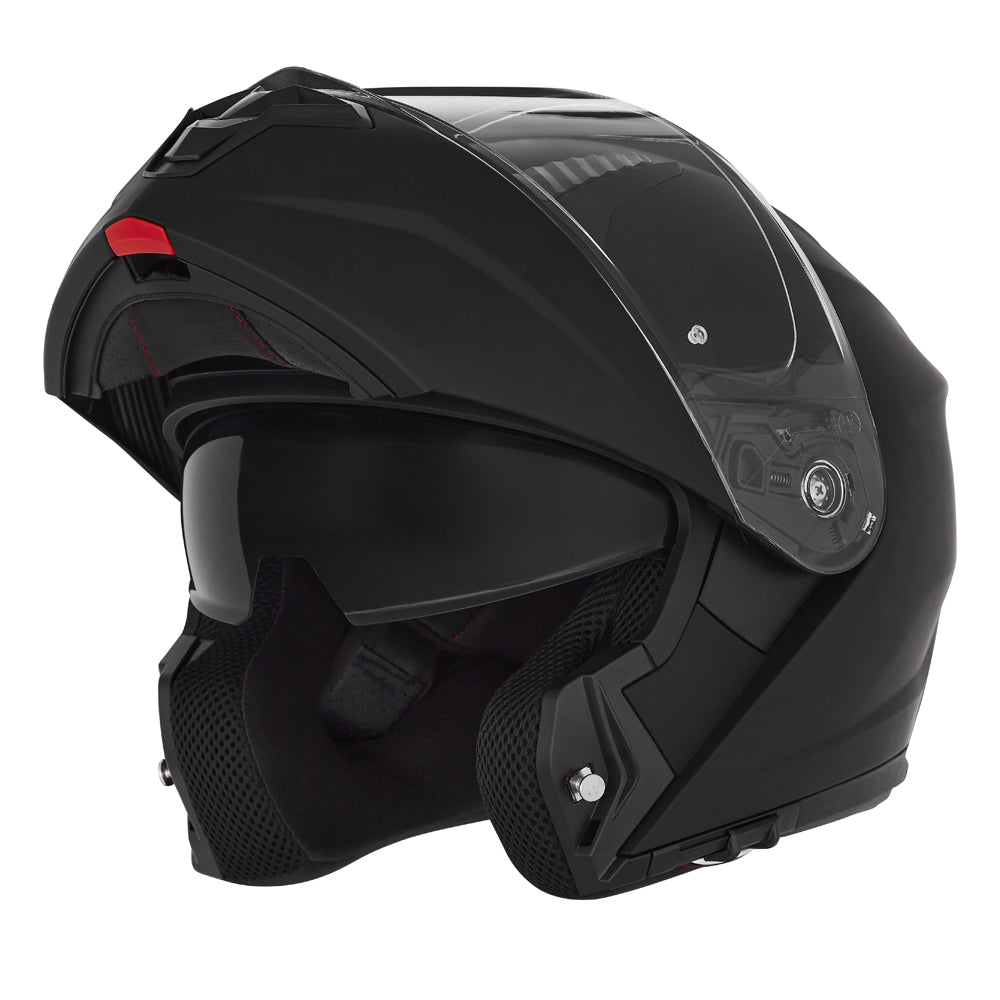 NOX KASK SZCZĘKOWY (FLIP-UP) Z BLENDĄ N968 KOLOR CZARNY MAT