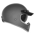 NOX PREMIUM KASK INTEGRALNY (FULL FACE) SEVENTY II SOLID KOLOR TYTANOWY MAT