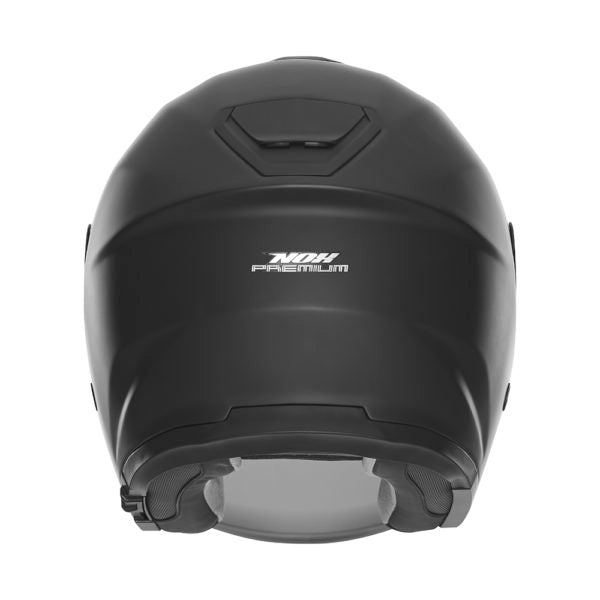 NOX WYPRZEDAŻ PREMIUM KASK OTWARTY JET Z BLENDĄ SPY KOLOR CZARNY MAT – zdjęcie 3