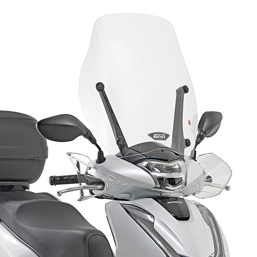 GIVI SZYBA PRZEŹROCZYSTA 51 x 49 cm (H x W) - HONDA SH 125i-150i (17) NIU