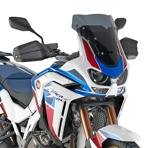 GIVI SZYBA NISKA DYMIONA 37 x 36 cm (H x L)- HONDA CRF1100L AFRICA TWIN ADVENTURE SPORTS (20)