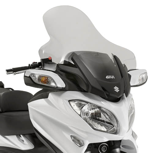 GIVI SZYBA PRZEZROCZYSTA (76H X 75W) - SUZUKI BURGMAN 650 / 650 EXECUTIVE (13 > 17)
