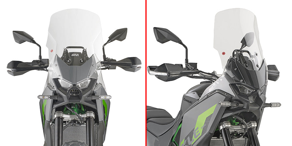 GIVI SZYBA PRZEZROCZYSTA 46 x 39 cm (H x W) - KKAWASAKI KLE500/KLE500 SE '26