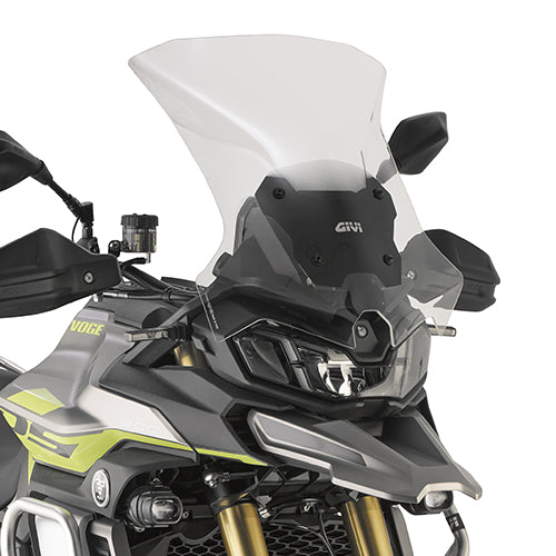GIVI SZYBA PRZEZROCZYSTA 46 x 45 cm (H x W) - VOGE Valico 900 DSX (24 > 26)