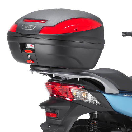 GIVI STELAŻ KUFRA CENTRALNEGO MONOLOCK (BEZ PŁYTY) - HONDA SH 300I (07 > 14)