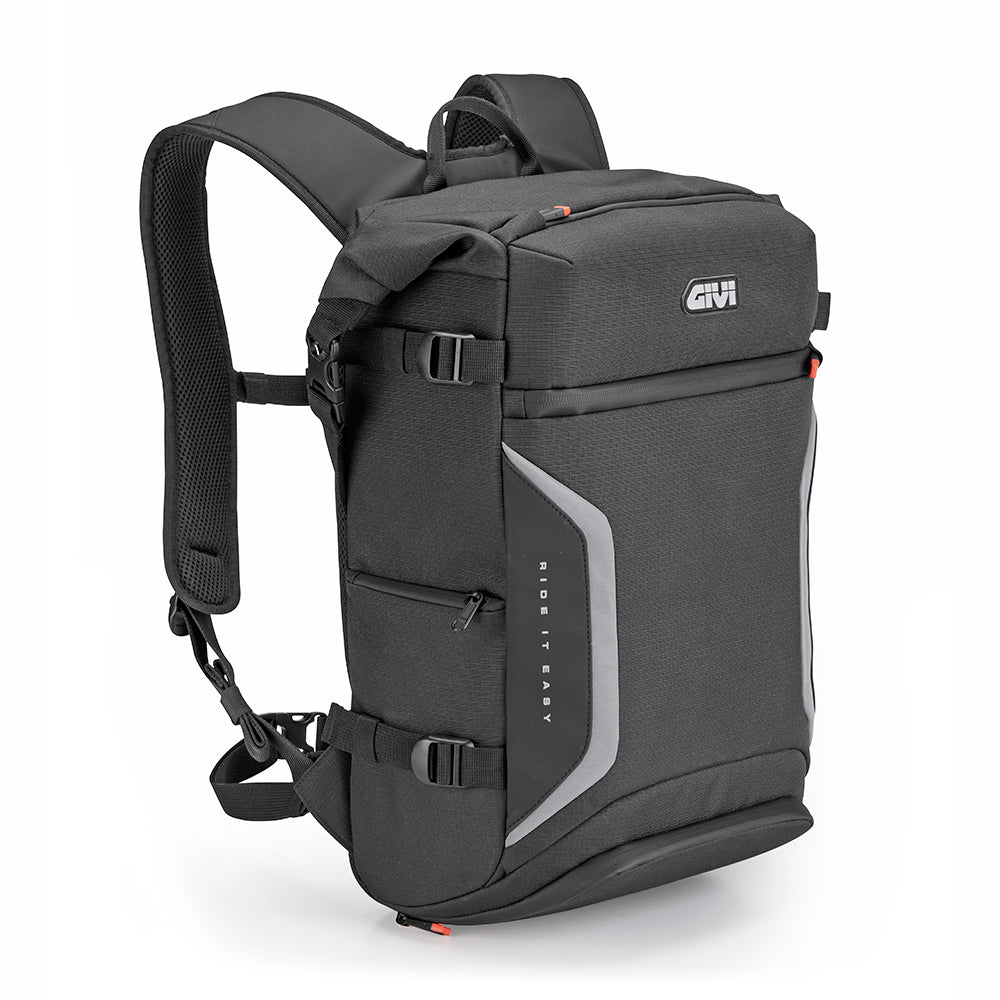 GIVI PLECAK MOTOCYKLOWY 24LT (CZARNY) - ZAMYKANIE TYPU ROLL-DOWN
