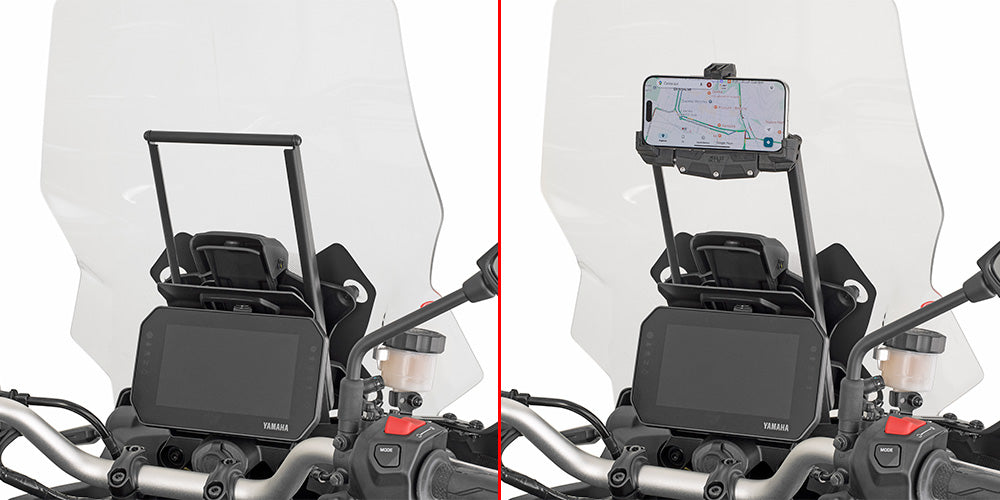 GIVI POPRZECZKA DO MONTAŻU GPS / SMARTPHONE - YAMAHA Tracer 9 (25)