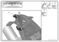 GIVI KIT MONTAŻOWY DO T681 BEZ STELAŻA 780FZ - DUCATI MONSTER 696 / 796 / 1100 (08 > 14)