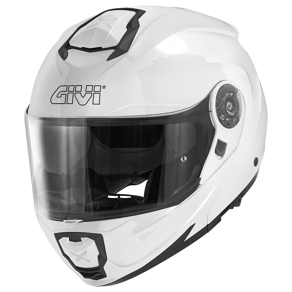 GIVI KASK X.27 SOLID - SZCZĘKOWY Z BLENDĄ - BIAŁY ROZMIAR XS / 54