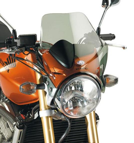 KAPPA OWIEWKA Z SZYBĄ HONDA CB 600 HORNET (03-06) 31,2 X 40,8 CM PRZYCIEMNIANA Z MOCOWANIAMI
