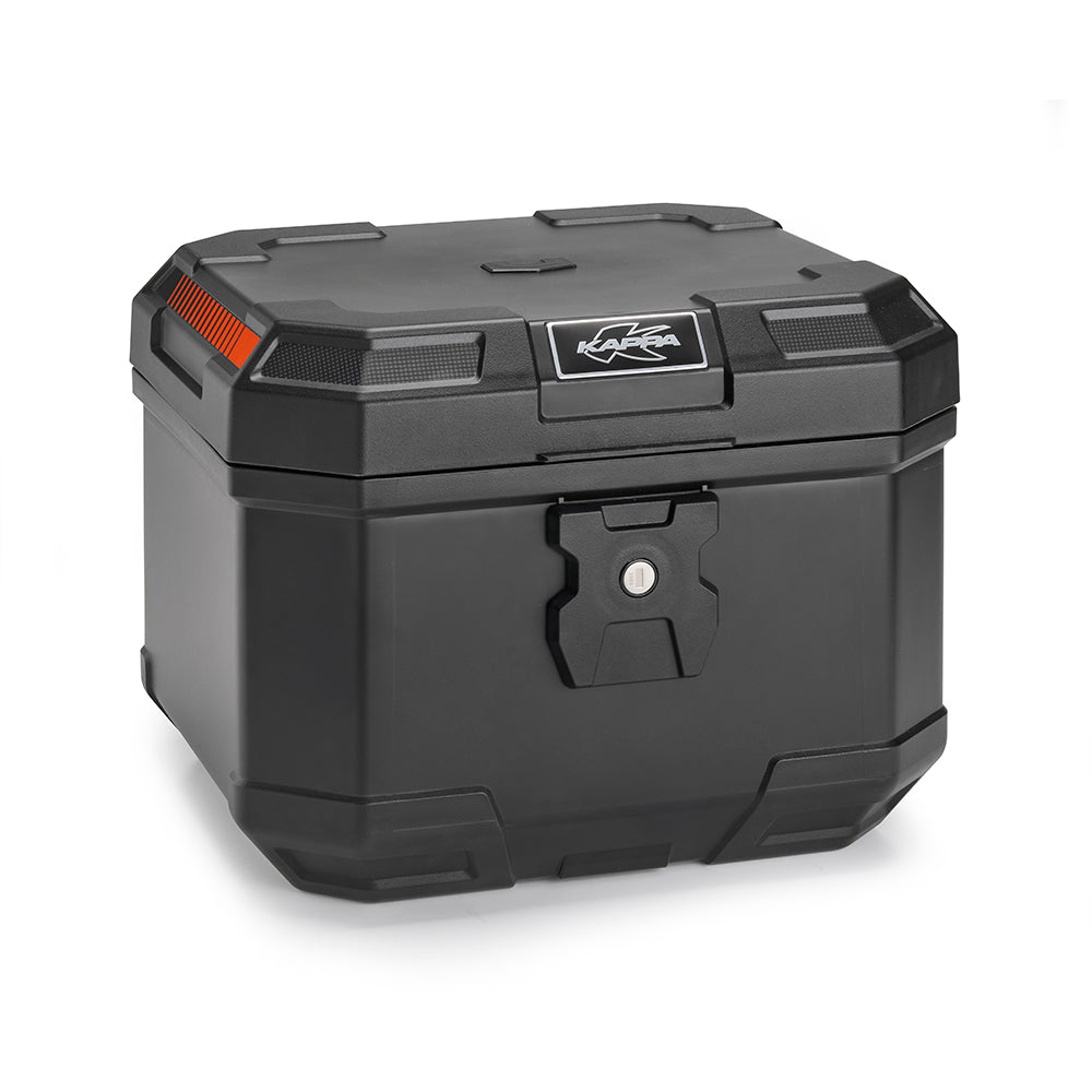 KAPPA KUFER CENTRALNY 37L MONOLOCK KB37N K'BOX KOLOR CZARNY ( ZAWIERA PŁYTĘ )