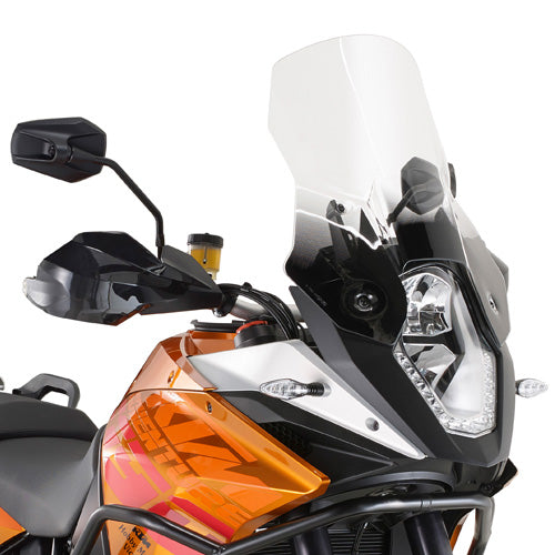 KAPPA SZYBA KTM 1190 ADVENTURE / R '13-'16, 1050 ADVENTURE '15-'16 / 1090 ADVENTURE (17-19) 37 X 41 CM PRZEZROCZYSTA – zdjęcie 2