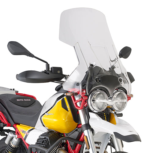 KAPPA SZYBA MOTO GUZZI V85 TT '19-'23 68,5X46CM PRZEZROCZYSTA – zdjęcie 2