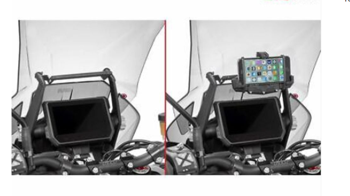 KAPPA POPRZECZKA DO ZAMONTOWANIA TOREB I MOCOWAŃ GPS / SMARTPHONE KTM 1290 SUPER ADVENTURE R/S '17-'25