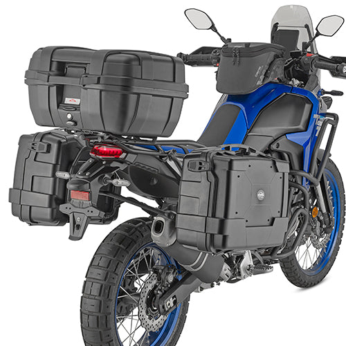 KAPPA STELAŻ KUFRÓW BOCZNYCH MONOKEY YAMAHA TENERE 700 / RALLY '25-'26, WORLD RAID '26, - RÓWNIEŻ POD KUFRY MONOKEY KMS K'MISSION ALU