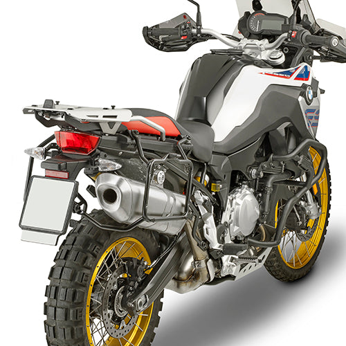 KAPPA STELAŻ KUFRÓW BOCZNYCH SZYBKIEGO MONTAŻU MONOKEY BMW F 750GS (18-23),F 800 GS (24-25) F 850GS (18-23)F 900 GS ADVENTURE 24-25 - RÓWNIEŻ POD KUFRY MONOKEY KMS K'MISSION ALU