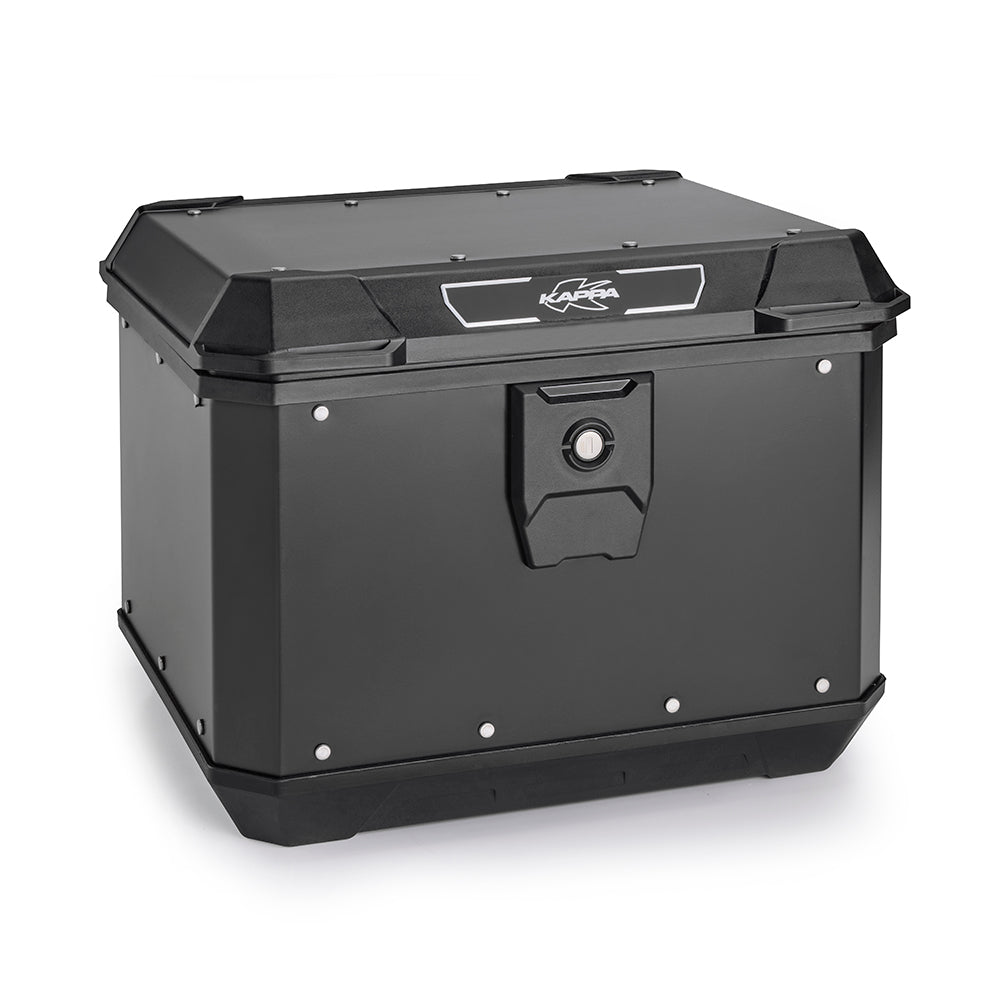KAPPA KUFER CENTRALNY MONOLOCK 50L KMX500B K'METROBOX ALUMINIOWY CZARNY ( ZAWIERA PŁYTĘ )