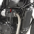 KAPPA GMOLE OSŁONY SILNIKA TRIUMPH Bonneville T100 '17-'22 , Bonneville T120 '16-'25, Street Twin 900 '16-'24, Street Twin 1200 '19-'20 CZARNE