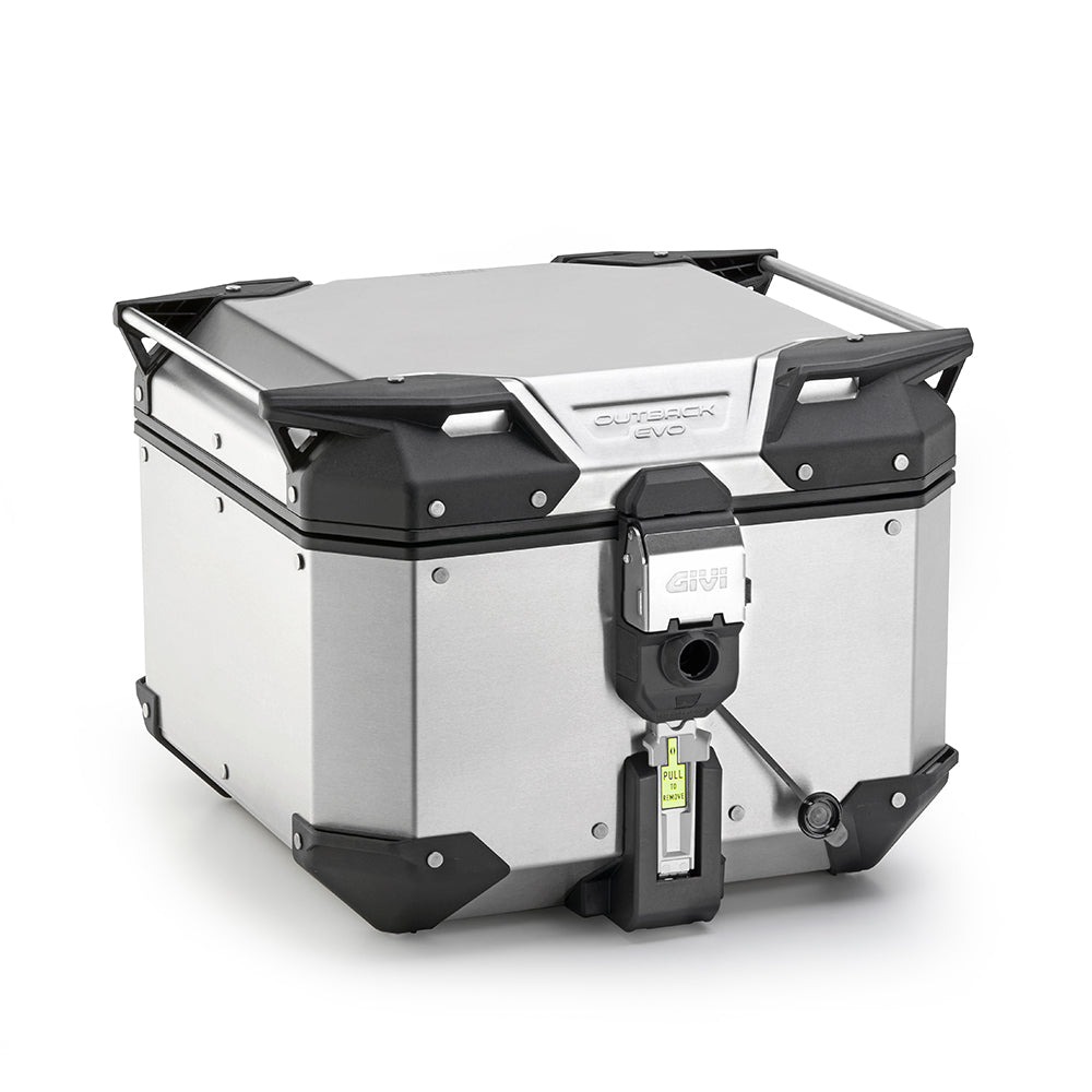 GIVI KUFER CENTRALNY TREKKER OUTBACK EVO SMART ALU (42LT) - (WKŁADKĘ SLR... NALEŻY DOKUPIĆ DODATKOWO)
