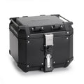 KAPPA KUFER CENTRALNY 42L MONOKEY KVG420B K'VOYAGER ALUMINIOWY KOLOR CZARNY ANODOWANY BLACK LINE