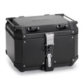 KAPPA KUFER CENTRALNY 48L MONOKEY KVG480B K'VOYAGER ALUMINIOWY KOLOR CZARNY ANODOWANY BLACK LINE