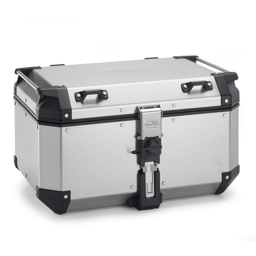 KAPPA KUFER CENTRALNY 58L MONOKEY KVG580A K'VOYAGER ALUMINIOWY KOLOR SREBRNY
