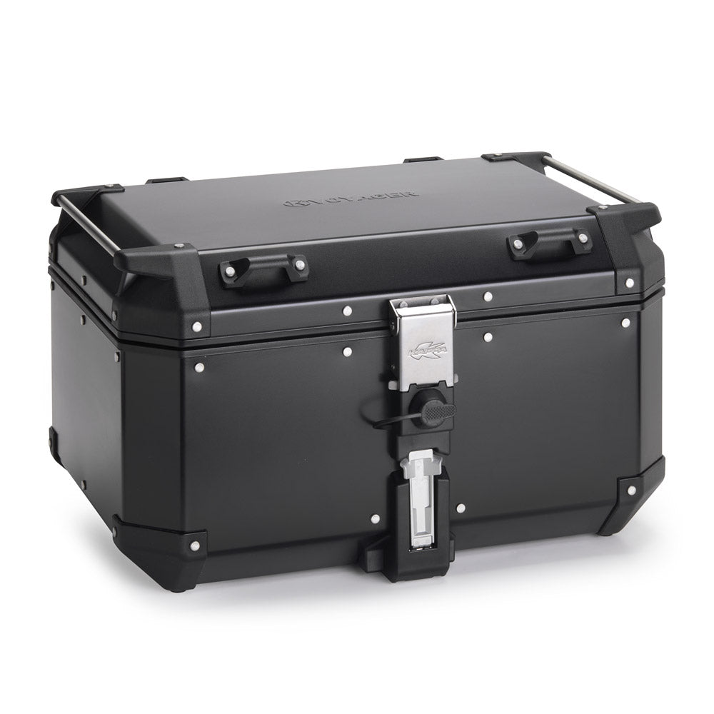 KAPPA KUFER CENTRALNY 58L MONOKEY KVG580B K'VOYAGER ALUMINIOWY KOLOR CZARNY ANODOWANY BLACK LINE