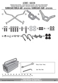 KAPPA STELAŻ KUFRA CENTRALNEGO KAWASAKI NINJA 400 (18-22) Z 400 (19-22) (BEZ PŁYTY) – zdjęcie 7