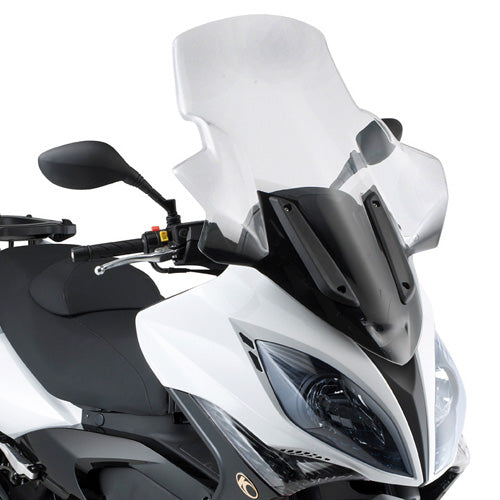 KAPPA SZYBA KYMCO Xciting 300i-500i R (09-14) 85.5 x 66 cm PRZEZROCZYSTA – zdjęcie 2