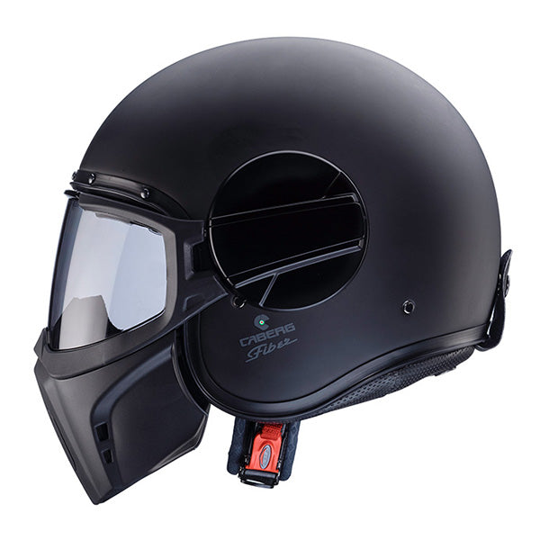CABERG KASK OTWARTY JET MODEL GHOST X SOLID KOLOR CZARNY MAT
