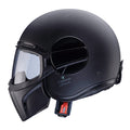 CABERG KASK OTWARTY JET MODEL GHOST X SOLID KOLOR CZARNY MAT