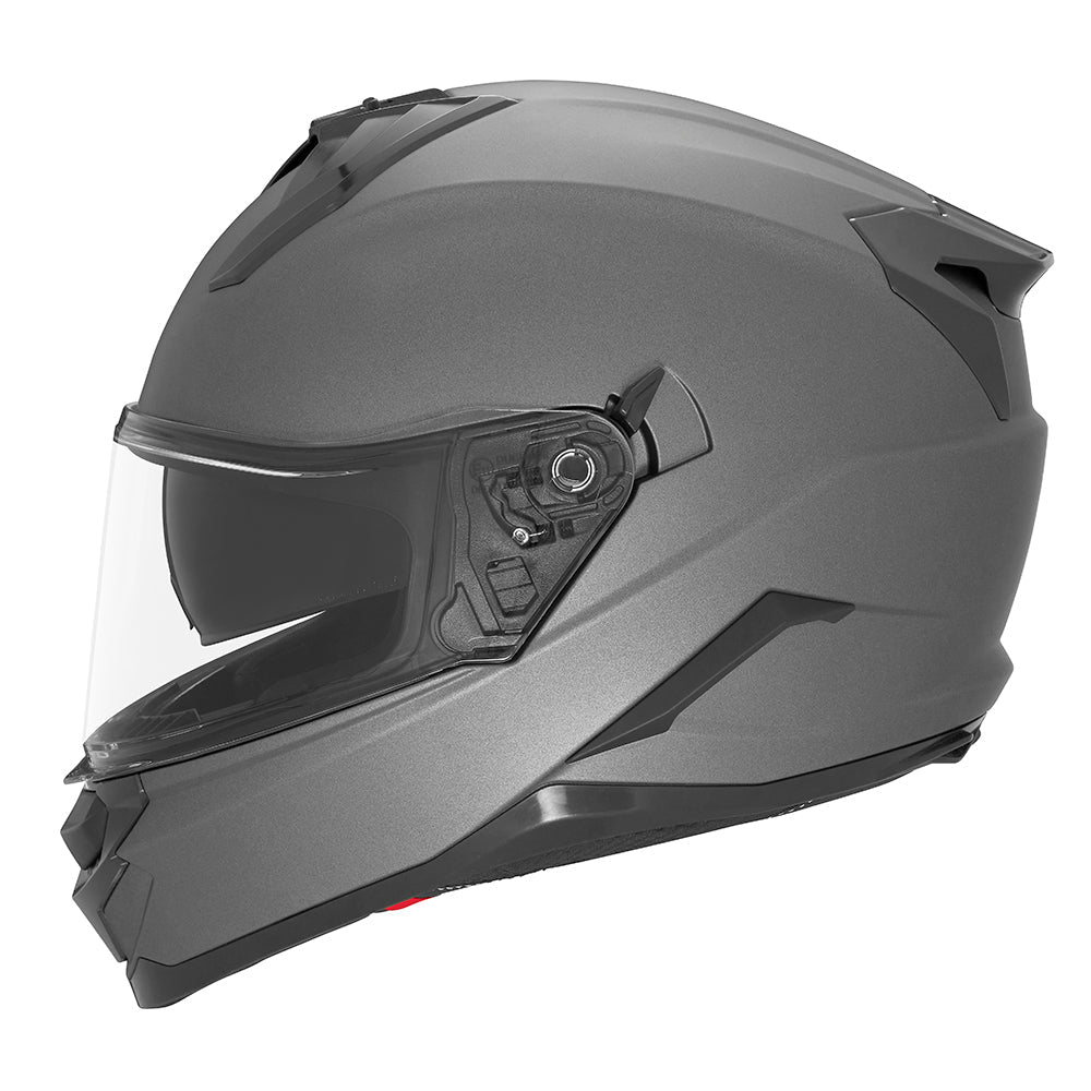 NOX KASK INTEGRALNY (FULL FACE) Z BLENDĄ N304S SOLID KOLOR TYTANOWY MAT