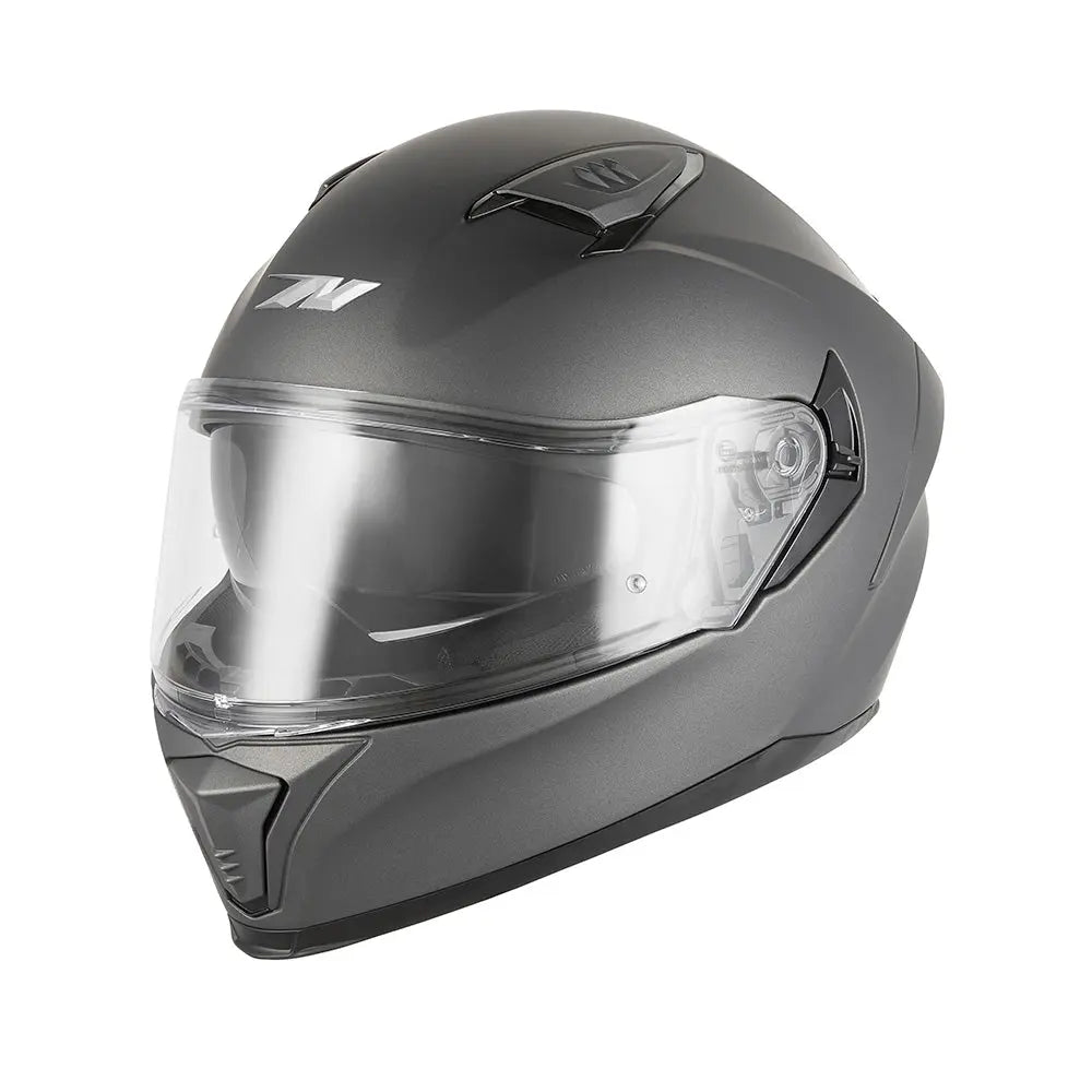 NOX KASK INTEGRALNY (FULL FACE) Z BLENDĄ N402 SOLID KOLOR TYTANOWY MAT