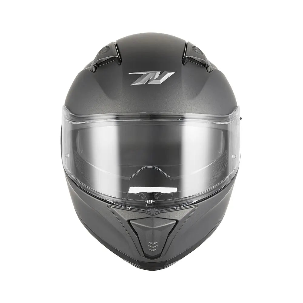 NOX KASK INTEGRALNY (FULL FACE) Z BLENDĄ N402 SOLID KOLOR TYTANOWY MAT – zdjęcie 3
