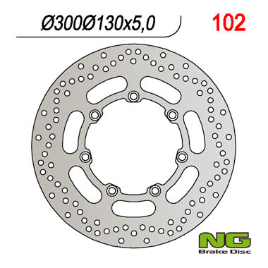 NG TARCZA HAMULCOWA PRZÓD KAWASAKI VN 1500/1600 (PATRZ OPIS TOWARU) – zdjęcie 2