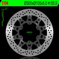 NG TARCZA HAMULCOWA PRZÓD APRILIA ETX 600 PEGASO '86-'92, PEGASO 650 '91-'08, BMW F 650CS/GS/DAKAR '94-'07, F 650/800/700GS '07-'18, G 650GS/X COUNTRY/X CHALLENGE '07-'15, HUSQVARNA TR 650 STRADA '12-'14 (300X105X5MM) (6X6,25MM) WAVE PŁYWAJĄCA