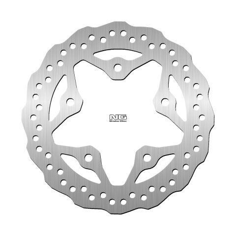 NG TARCZA HAMULCOWA TYŁ SYM JOYMAX '10-18 (240X98X5MM) (5X10,5MM) WAVE – zdjęcie 2