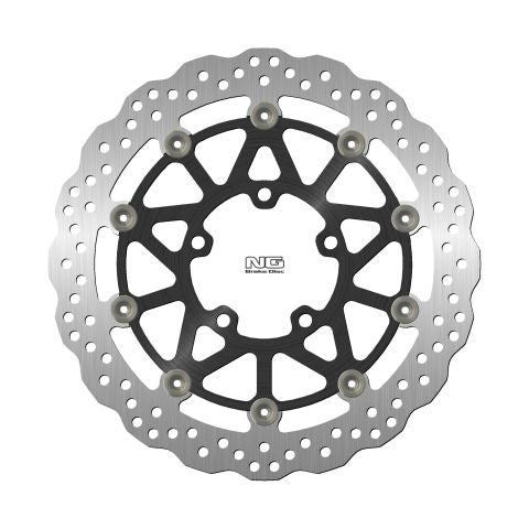 NG TARCZA HAMULCOWA PRZÓD KAWASAKI Z1000/ZZR1400 '17-20 (310X80X5,5MM) (5X10,5MM) WAVE PŁYWAJĄCA (ŚRODEK ALUMINIOWY) – zdjęcie 2