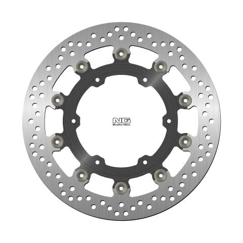 NG TARCZA HAMULCOWA PRZÓD YAMAHA MT-01 '07-12 (ŚRODEK ALUMINIOWY) (310X132X5,0MM) (6X8,5MM) – zdjęcie 2