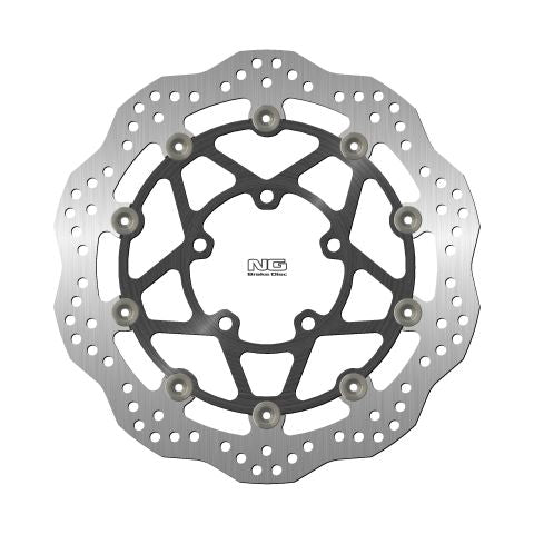 NG TARCZA HAMULCOWA PRZÓD TRIUMPH BONNEVILLE 850/T100 '09-21, STREET TRIPLE '13-18 (310X82,5X5MM) (5X10,5MM) WAVE PŁYWAJĄCA (ŚRODEK ALUMINIOWY)