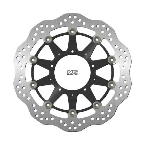 NG TARCZA HAMULCOWA PRZÓD HONDA VFR 800X CROSS RUNNER ABS '15-17, VFR 800F ABS '14-'17 (310X94X5) (5X6,5MM) (ODSADZENIE 9,0MM) WAVE PŁYWAJĄCA (ŚRODEK ALUMINIOWY) – zdjęcie 2